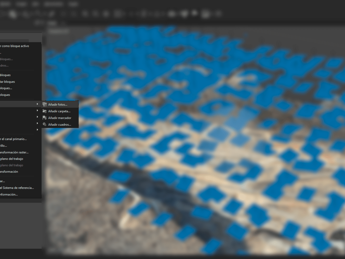 Agregar fotografías a un proyecto en Agisoft&nbsp;Metashape